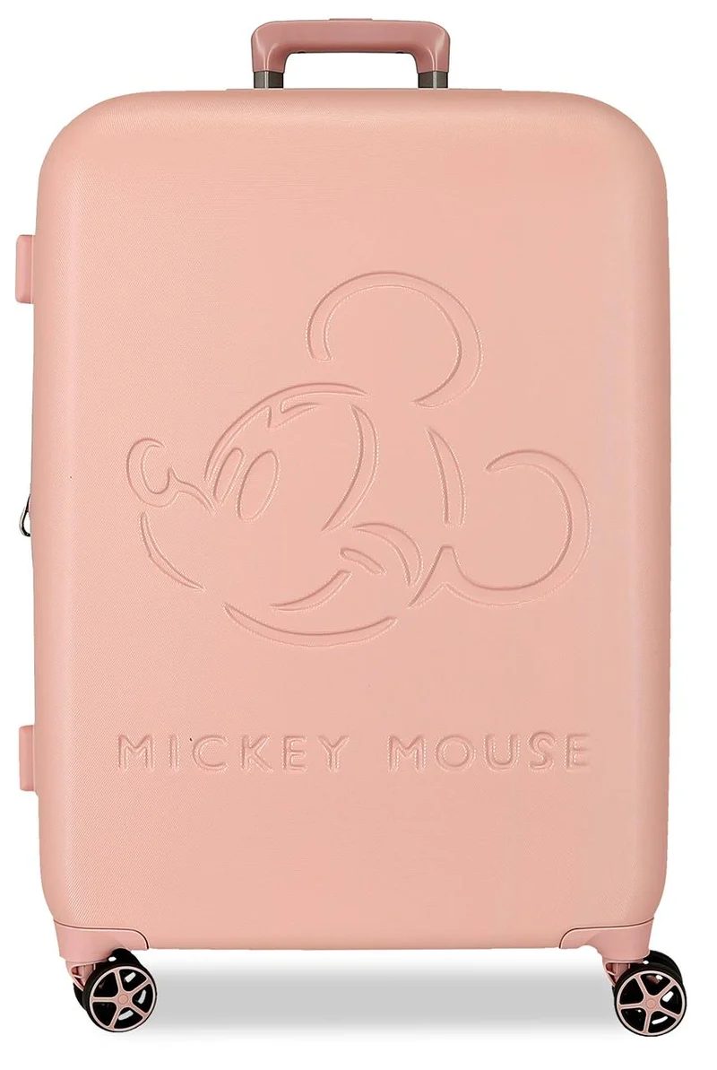 5418822 TROLLEY ABS 70CM. C/EXP. 4R. MICKEY GOOD TRIP NUDE