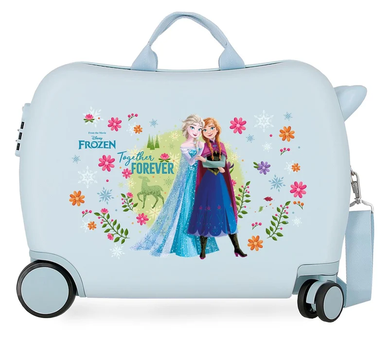 4349811 MALETA INF.ABS 4R.(2 MULTI.) 50CM. FROZEN FOREVER AZ