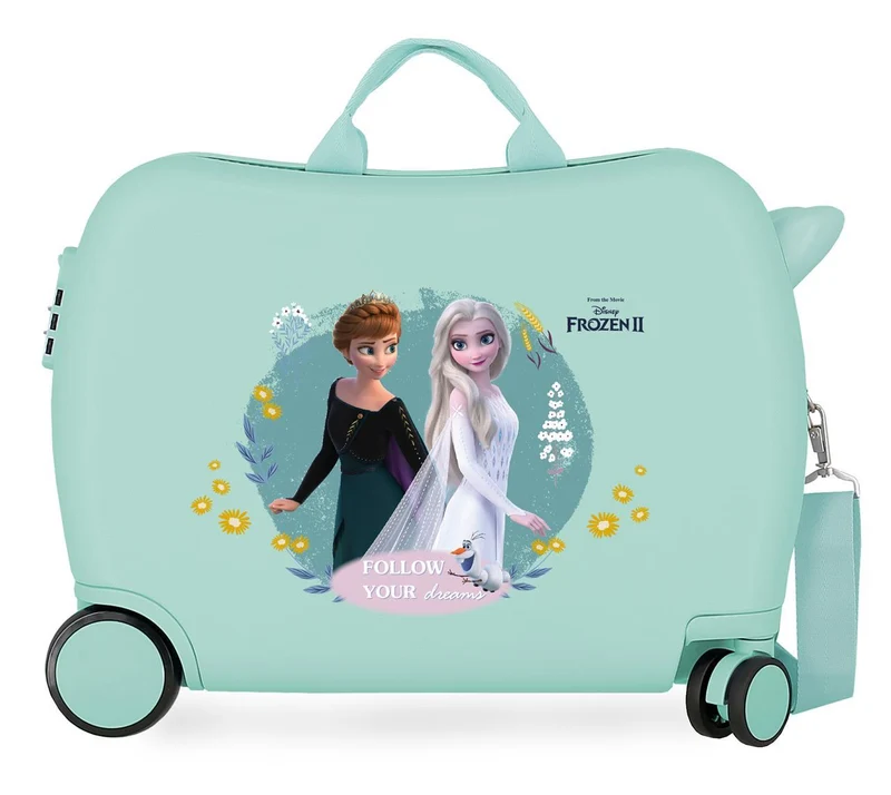 4449821 MALETA INF.ABS 4R.(2 MULTI.) 50CM. FROZEN FOLLOW YOU