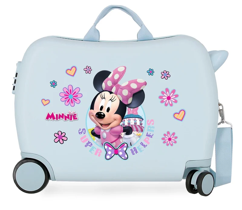 4579864 MALETA INF.ABS 4R.(2 MULTI.) 50CM. MINNIE SUPER HELP