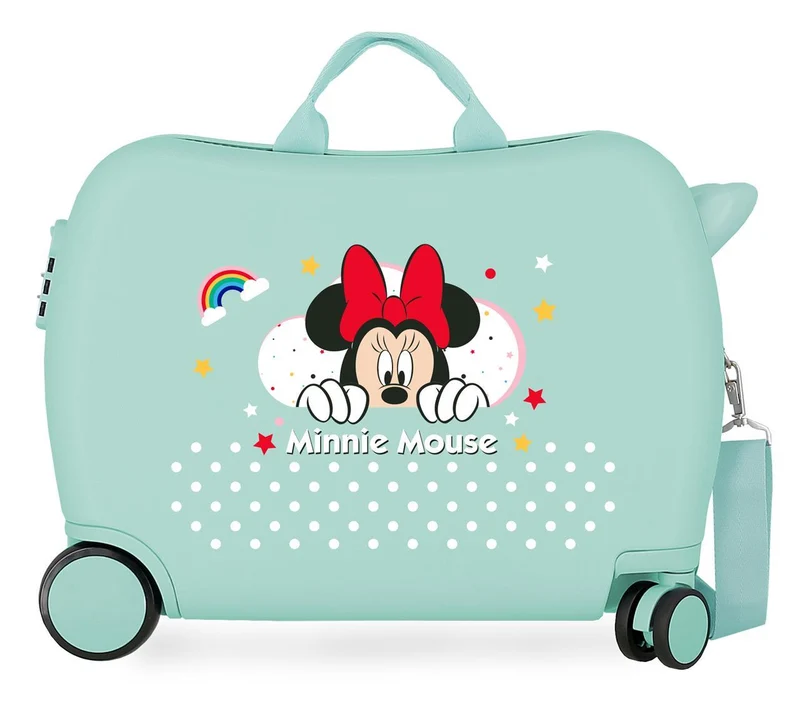 4779862 MALETA INF.ABS 4R.(2 MULTI.) 50CM. MINNIE RAINBOW TU
