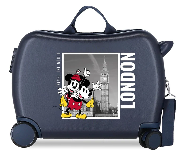 3679825 MALETA INF.ABS 4R.(2 MULTI.) 50CM. MICKEY Y MINNIE L