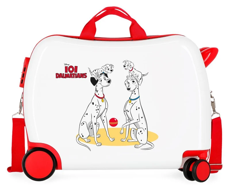 2659825 MALETA INF.ABS 4R.(2 MULTI.) 50CM. DALMATIANS FAMILY