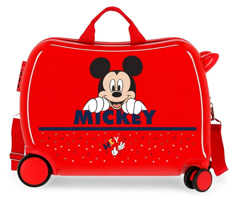 2539831 MALETA INF.ABS 4R.(2 MULTI.) 50CM. HAPPY MICKEY