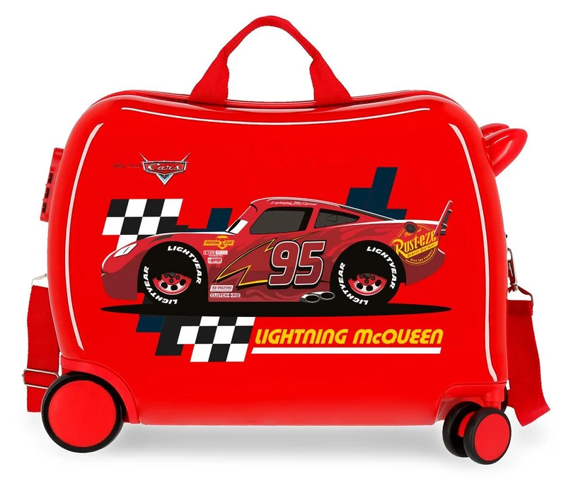 2049822 MALETA INF.ABS 4R.(2 MULTI.) 50CM. LIGHTNING MCQUEEN
