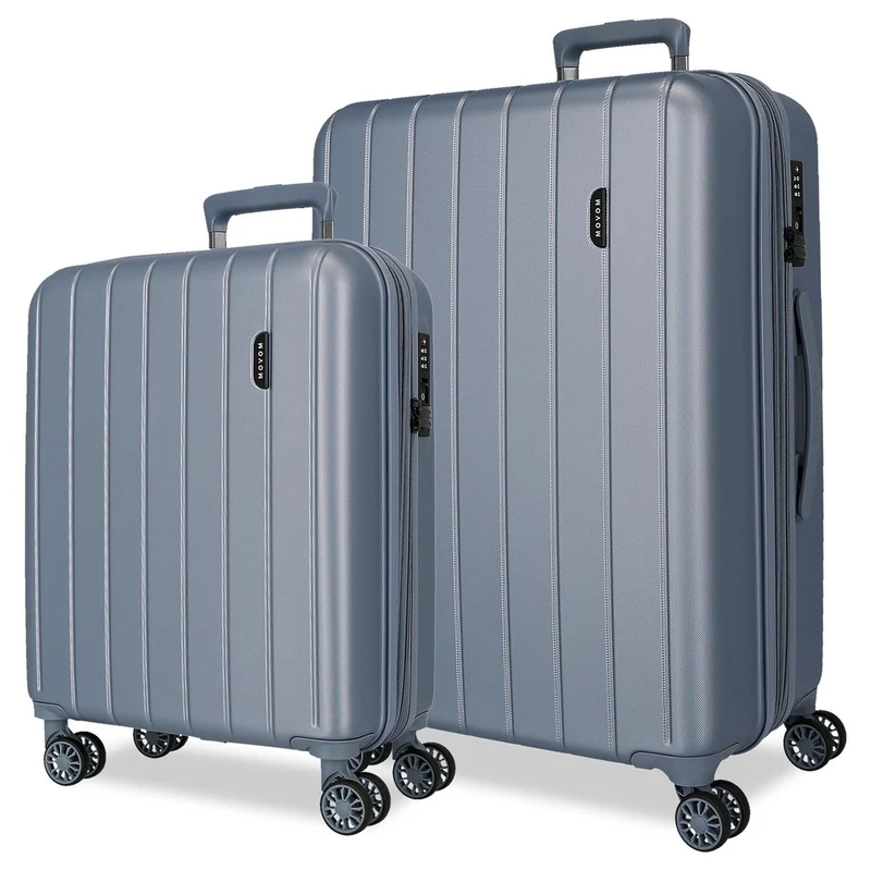 5318963 SET/2 TROLLEY ABS 55-68CM. C/EXP. 4R. MOVOM WOOD PLA