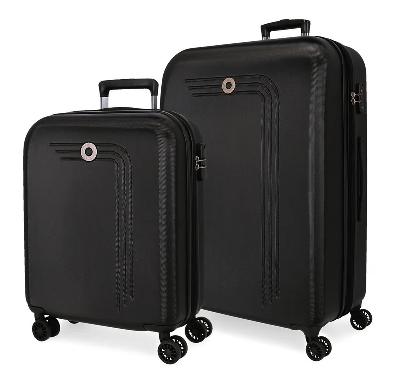 5998961 SET/2 TROLLEY ABS 55-70CM. C/EXP. 4R. MOVOM RIGA NEG