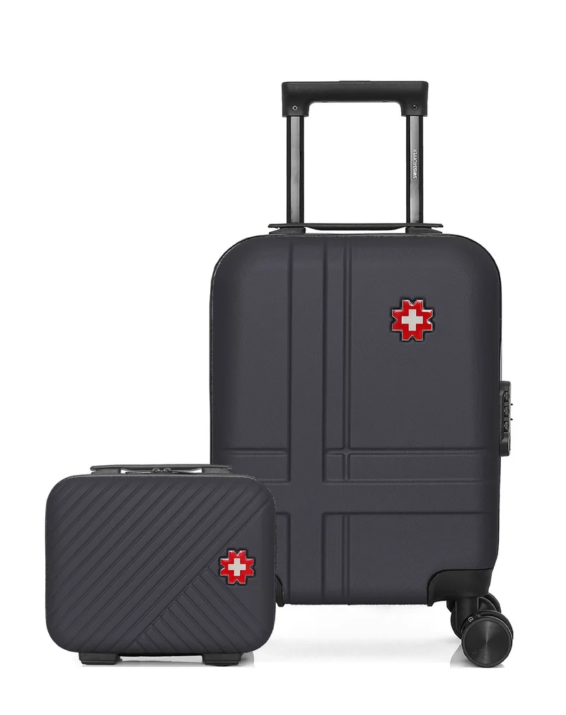 Lot de 2 Valises cabine XXS et vanity USTER