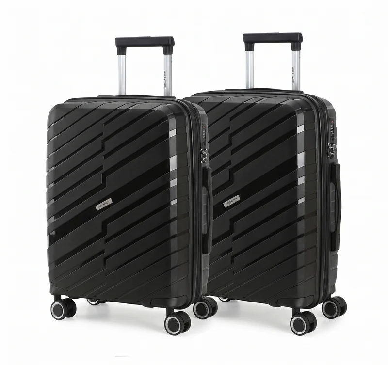 GREENWICH Pack 2 maletas de cabina 55cm expandible VALENCIA