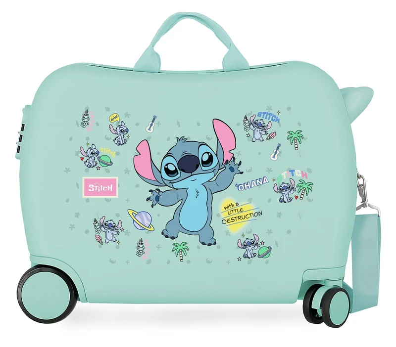 3479841 MALETA INF.ABS 4R.(2 MULTI.) 50CM. STITCH LITTLE DES