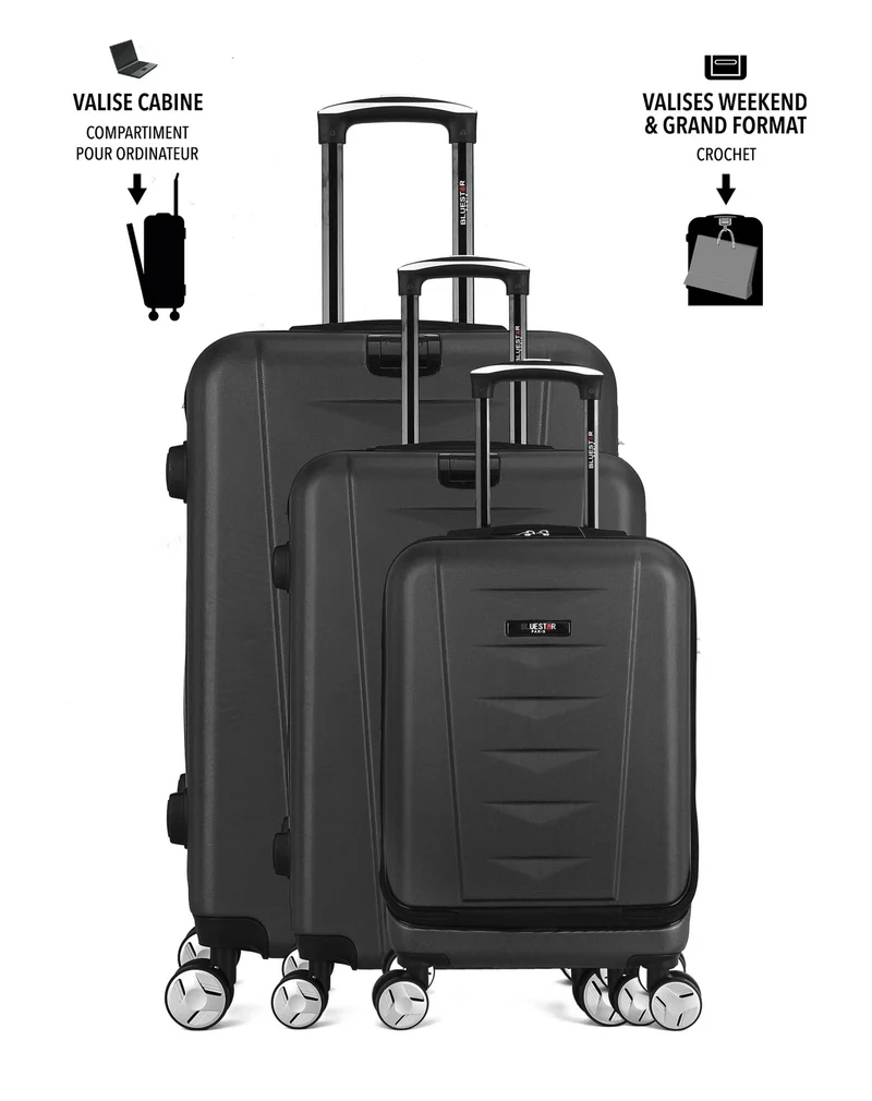 Set de 3 Valises Rigide AJACCIO