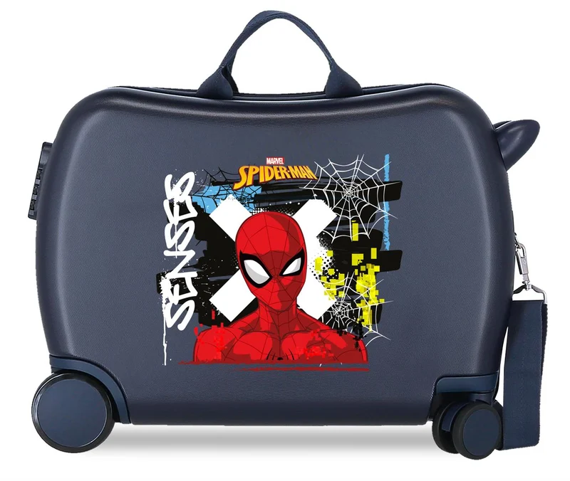 4269811 MALETA INF.ABS 4R.(2 MULTI.) 50CM. GRAFFITY OF SPIDE