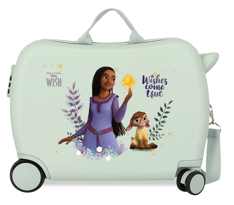 4669841 MALETA INF.ABS 4R.(2 MULTI.) 50CM. WISHES COME TRUE