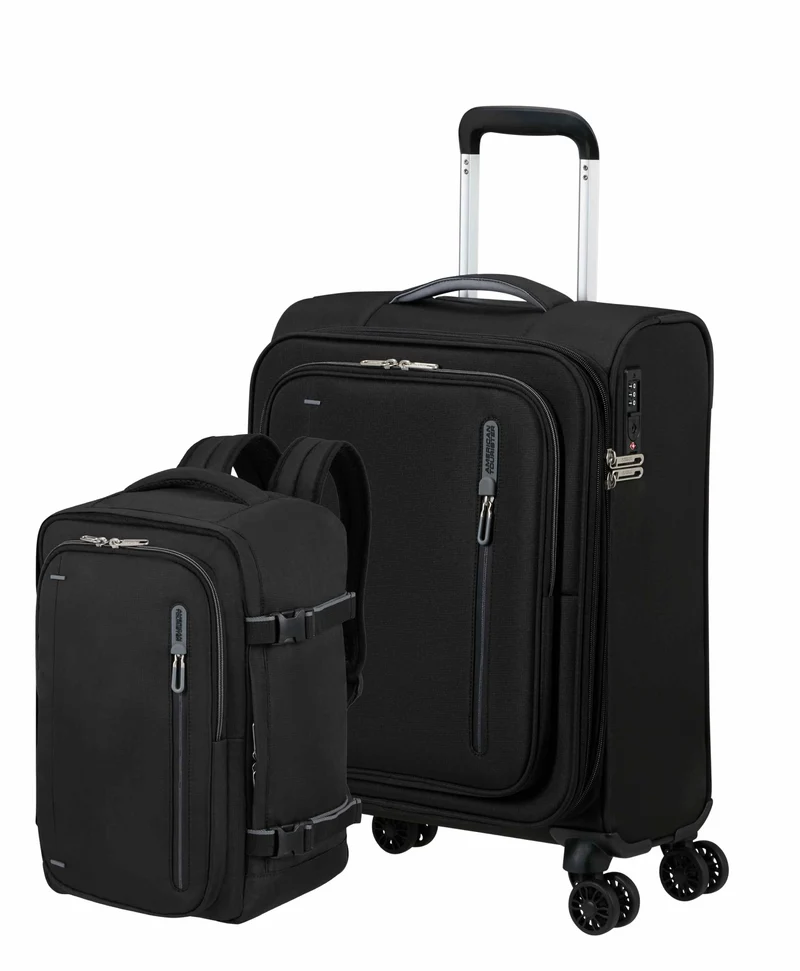 Pack maleta de cabina + mochila S CLOUDRIDER de AMERICAN TOURISTER