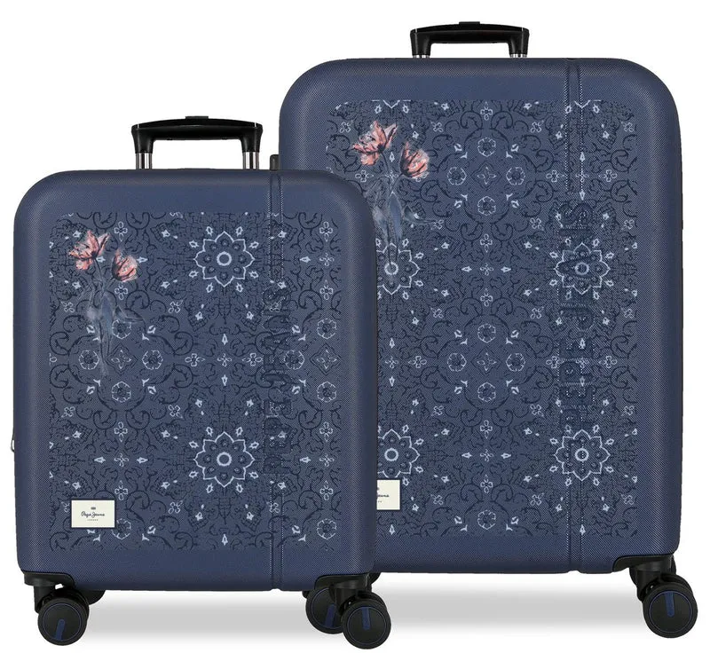 6128942 SET/2 TROLLEY ABS 55-68CM. C/EXP. 4R. PJL LENAY MARI