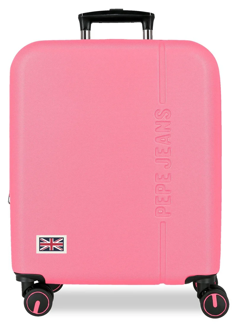 6329144 TROLLEY ABS 55CM. 4R. PJL ARIS TRAVEL FUCSIA