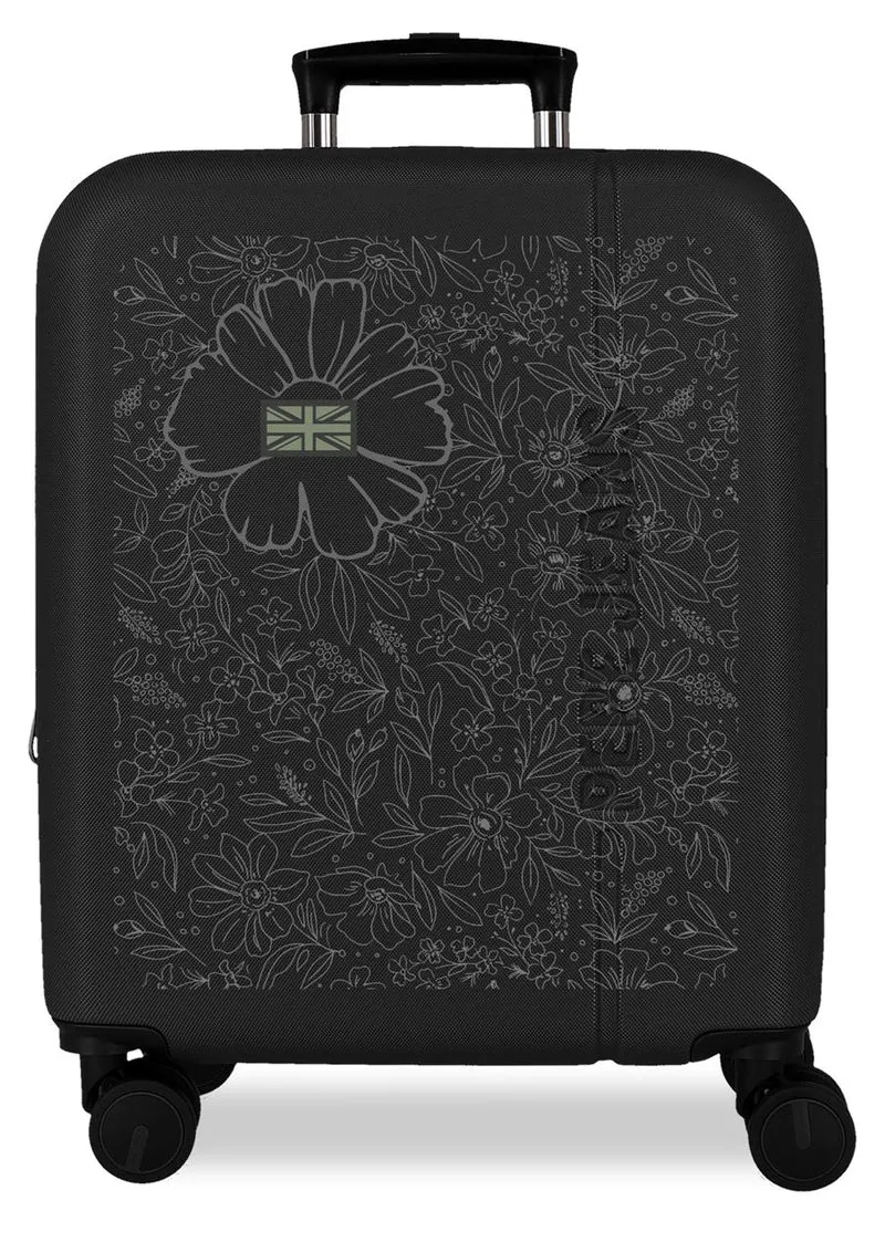 6139141 TROLLEY ABS 55CM. 4R. PJL ELOISE NEGRO