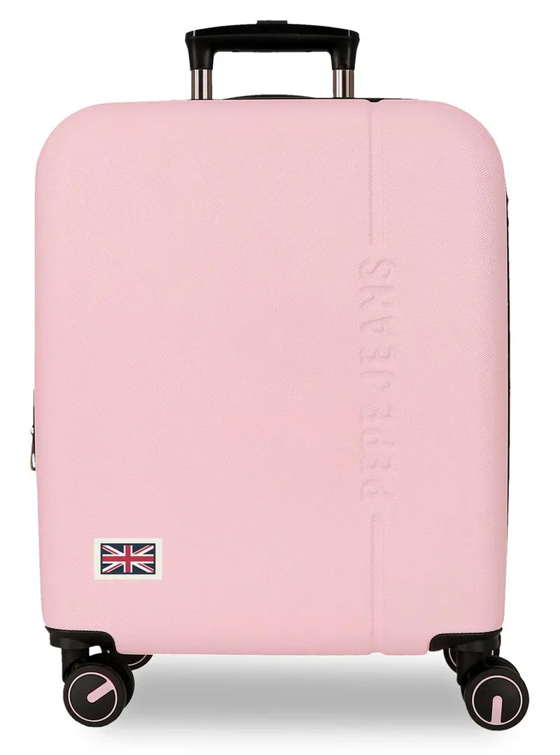 6328643 TROLLEY ABS 55CM. C/EXP. 4R. PJL ARIS TRAVEL ROSA CL
