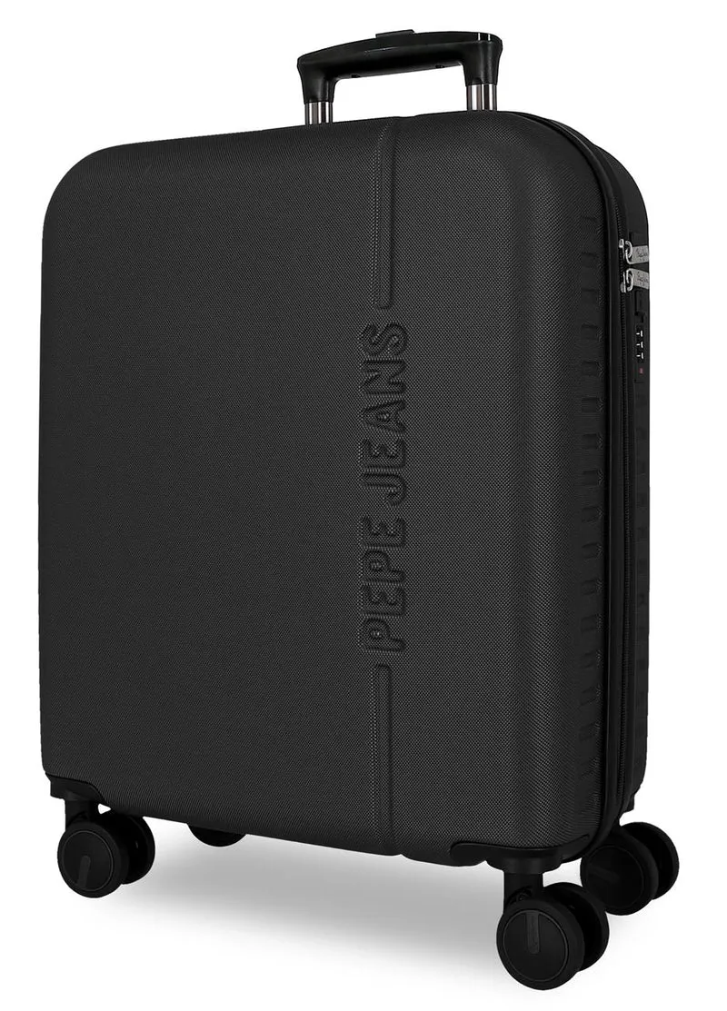 7569141 TROLLEY ABS 55CM. 4R. PJL MONTANA NEGRO