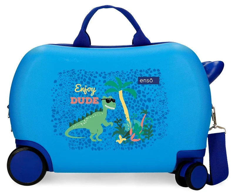 9151021 MALETA INF.ABS 4R.(2 MULTI.) 45CM. ENSO DINO