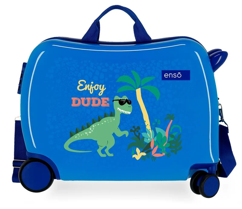 9159821 MALETA INF.ABS 4R.(2 MULTI.) 50CM. ENSO DINO