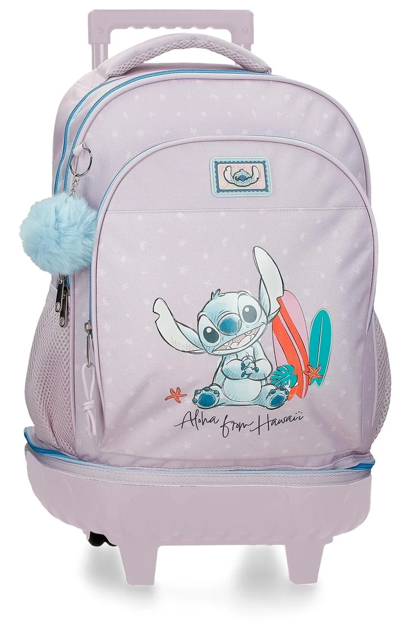 3312941 MOCHILA COMPACT DESM. 2R. STITCH FROM HAWAII