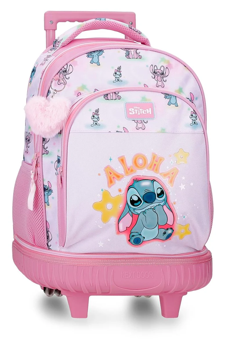 4352911 MOCHILA COMPACT DESM. 2R. STITCH YOU & ME