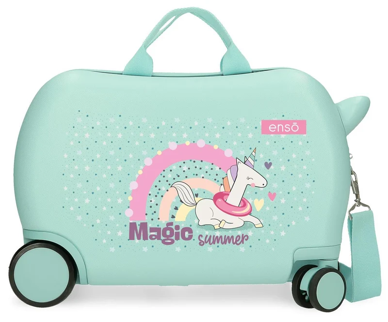 9631021 MALETA INF.ABS 4R.(2 MULTI.) 45CM. ENSO MAGIC SUMMER