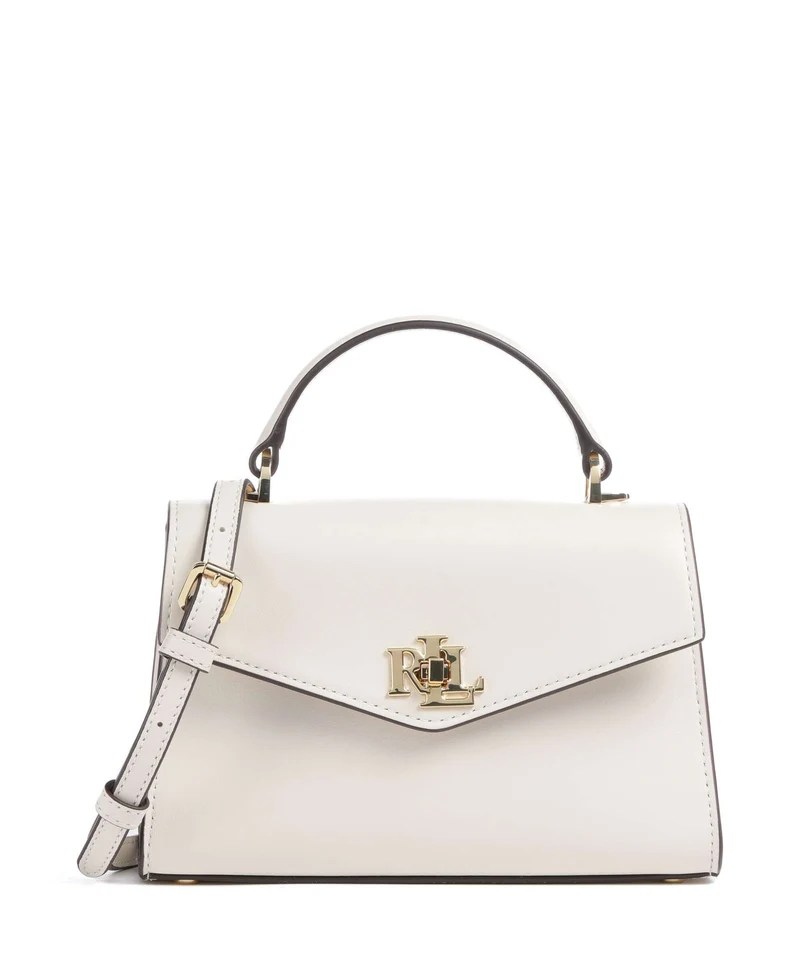 Lauren Ralph Lauren Farrah Small Sac bandoulière soft white