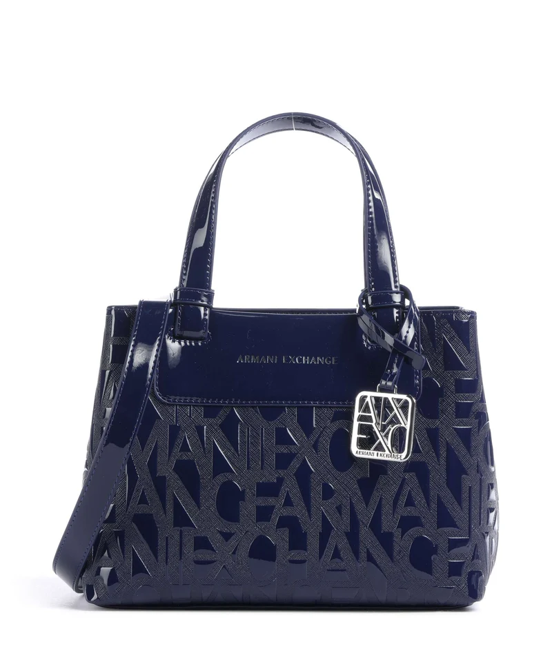 Armani Exchange Liz Patent S Sac à main abyss