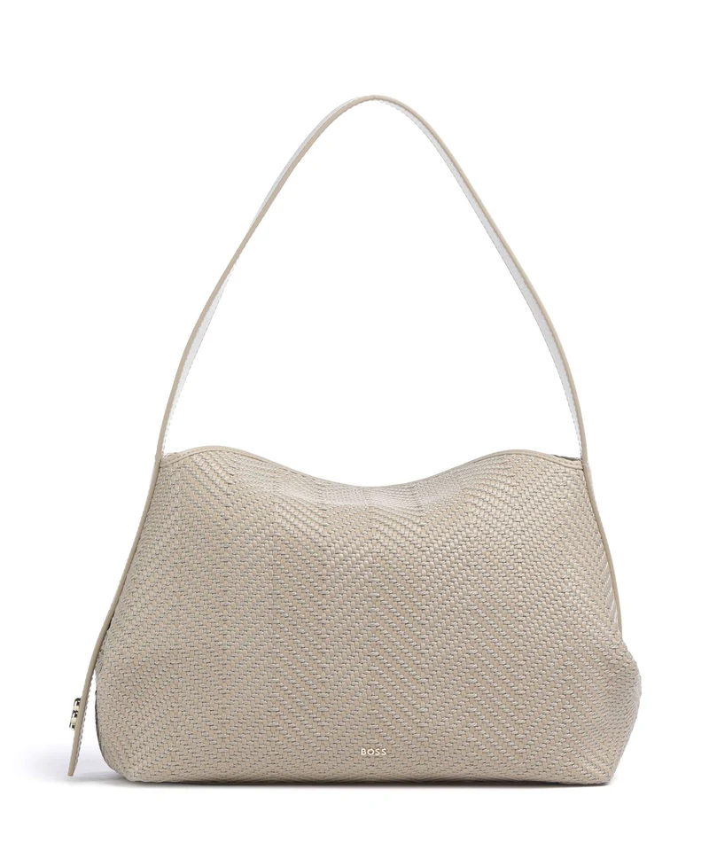 BOSS Caylie Sac porté épaule light beige