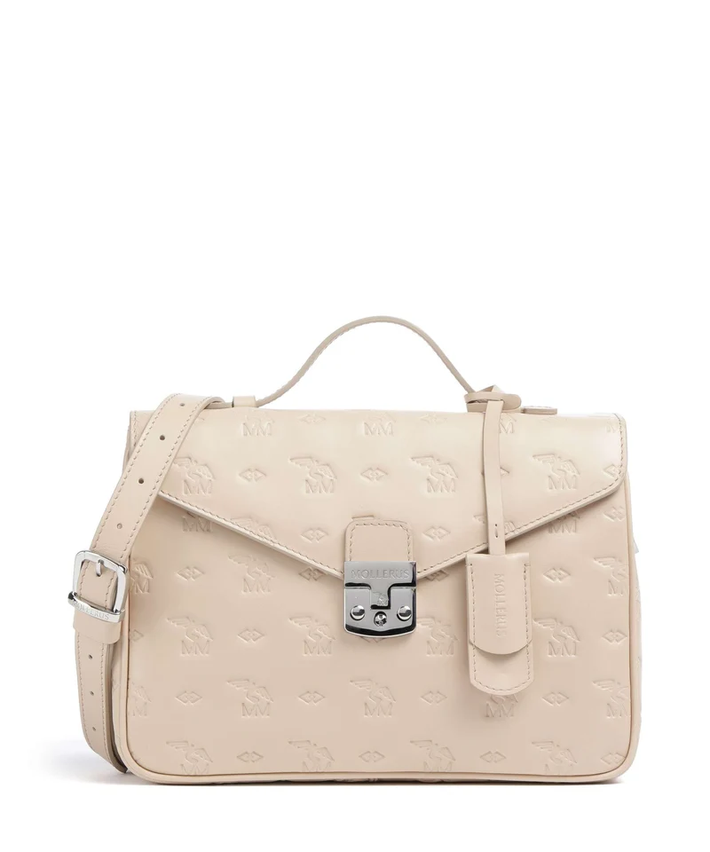 Maison Mollerus Stampato Marly Sac bandoulière vanilla beige
