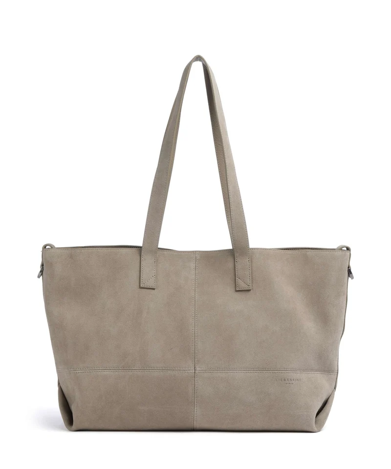 Liebeskind Ariel Hydro Suede Cabas neutral grey