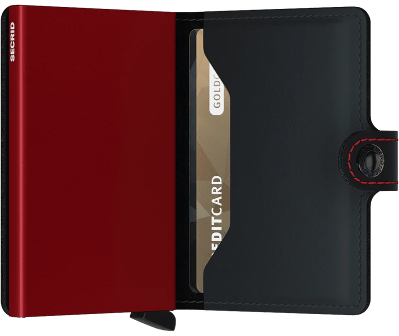 Secrid MiniWallet Matte Black&Red