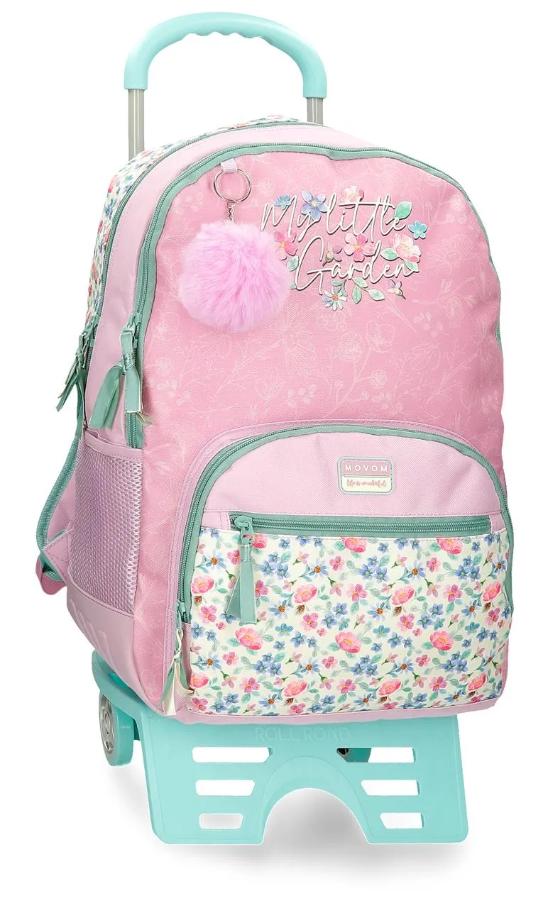 30626T2 MOCHILA ADAP. 46CM 2C. C/CARRO. MOVOM MY LITTLE GARD