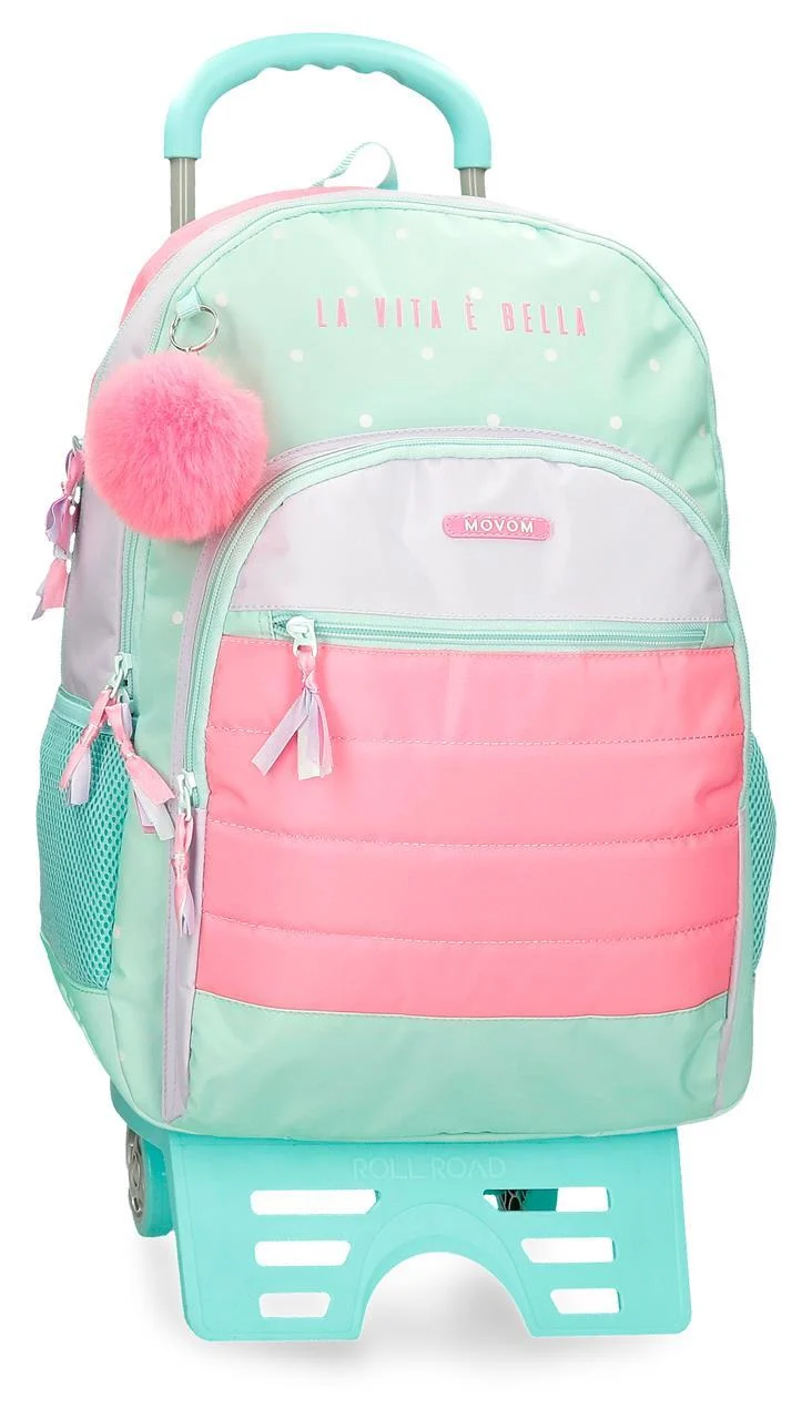 37526T1 MOCHILA ADAP. 44CM 2C. C/CARRO. MOVOM LA VITA E BELL