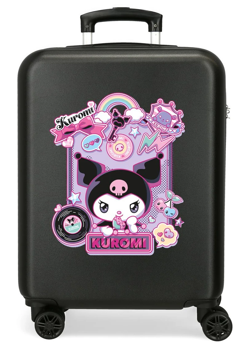4281111 TROLLEY ABS 55CM.4R. KUROMI WONDER FEST NEGRO