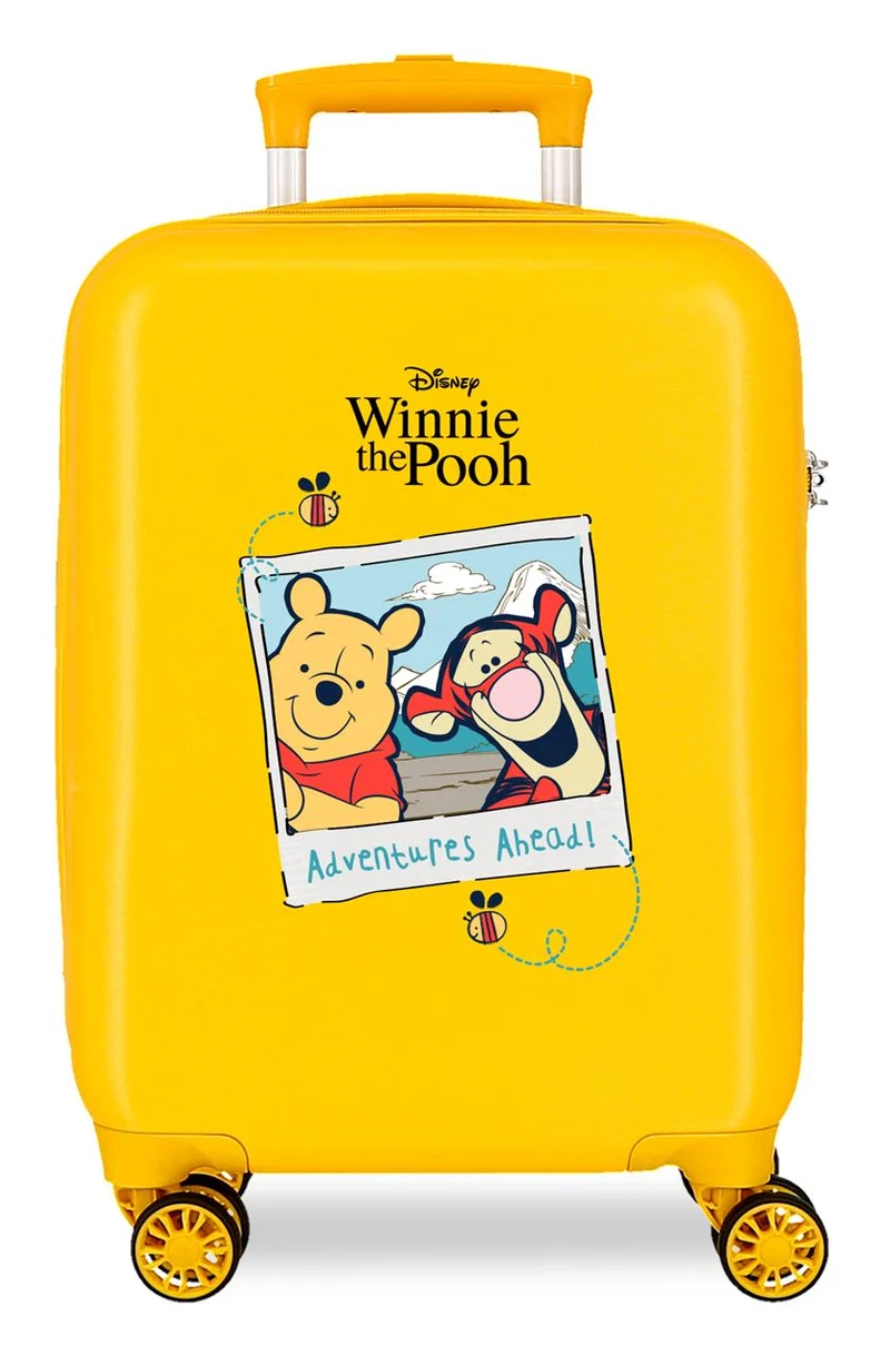 4741322 TROLLEY ABS 50CM. 4R. WINNIE ADVENTURES AHEAD OCRE