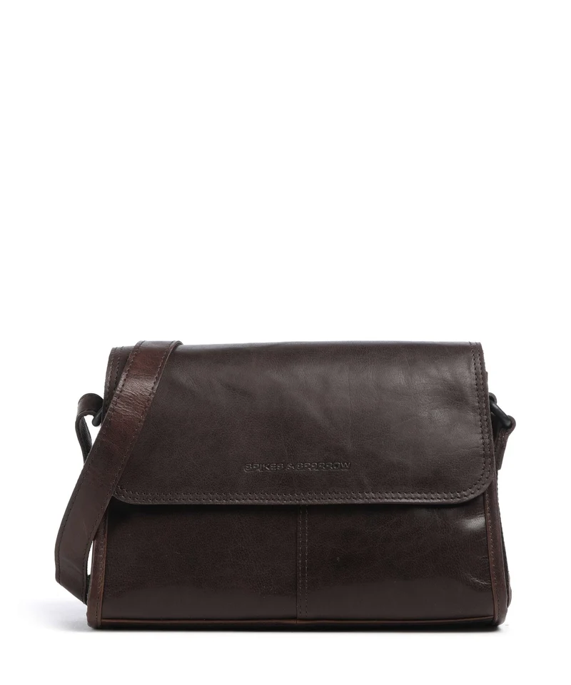 Spikes & Sparrow Bronco Belle Sac bandoulière dark brown