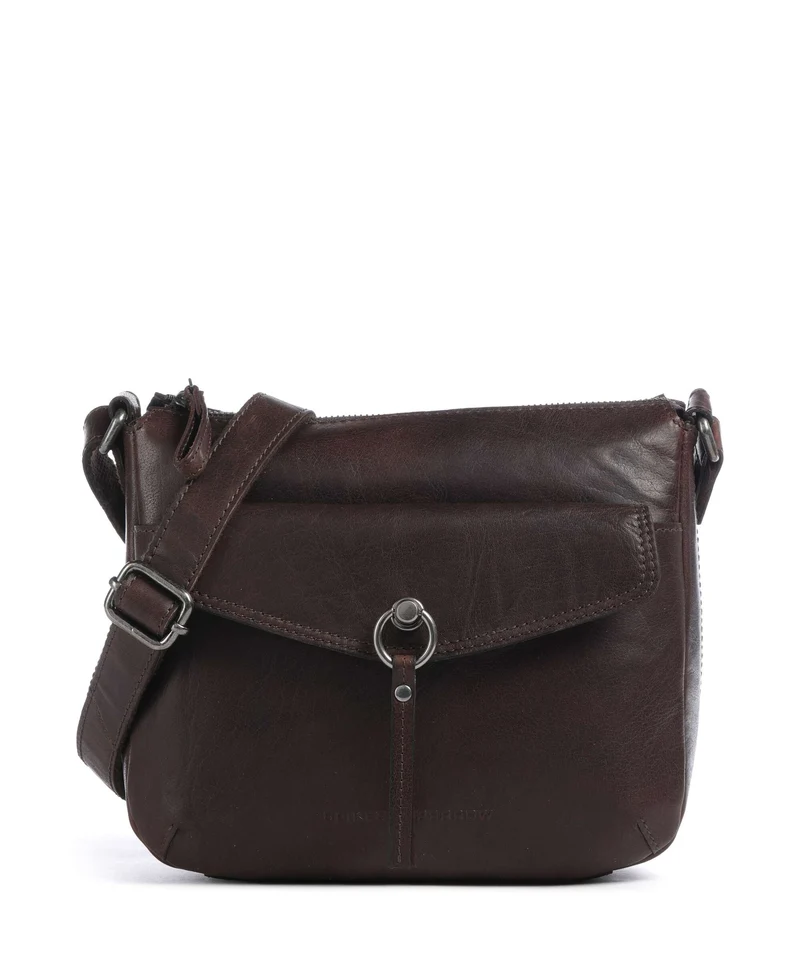 Spikes & Sparrow Bronco Jinthe Sac bandoulière dark brown