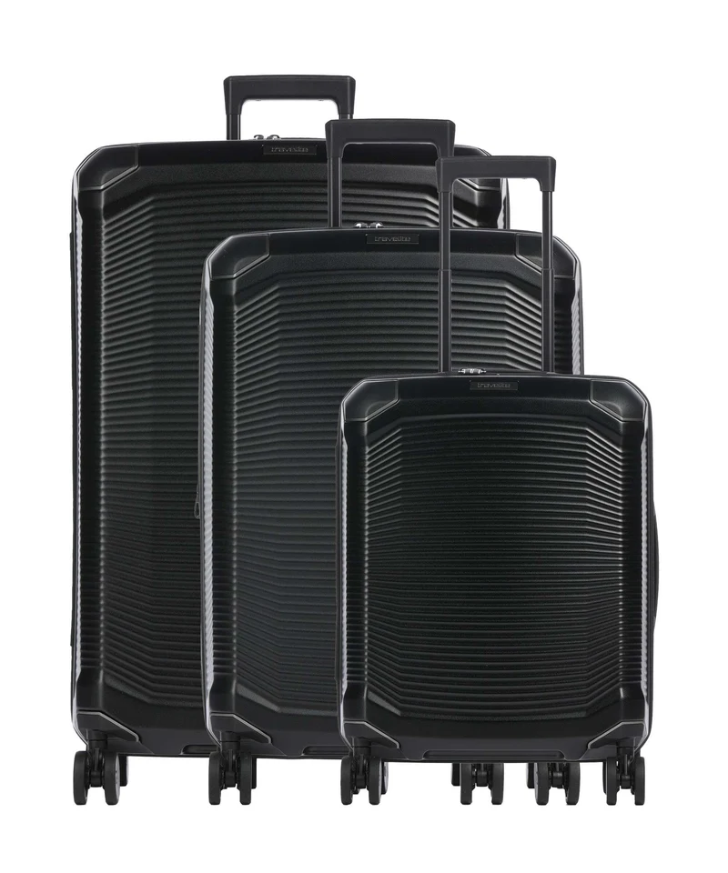 Travelite Millenium Set de valise (4 roues) black