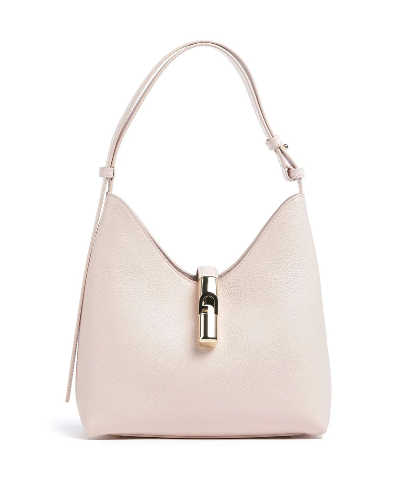 Furla Goccia S Sac porté épaule dusty pink