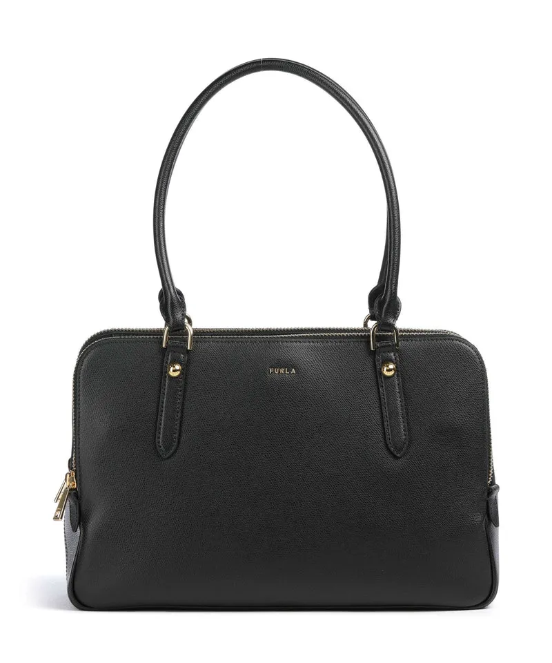 Furla Giulia L Sac porté épaule nero
