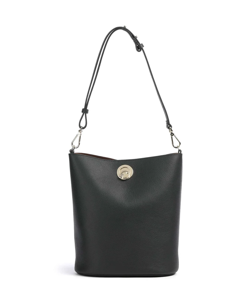Coccinelle Nikla Sac seau noir/cognac