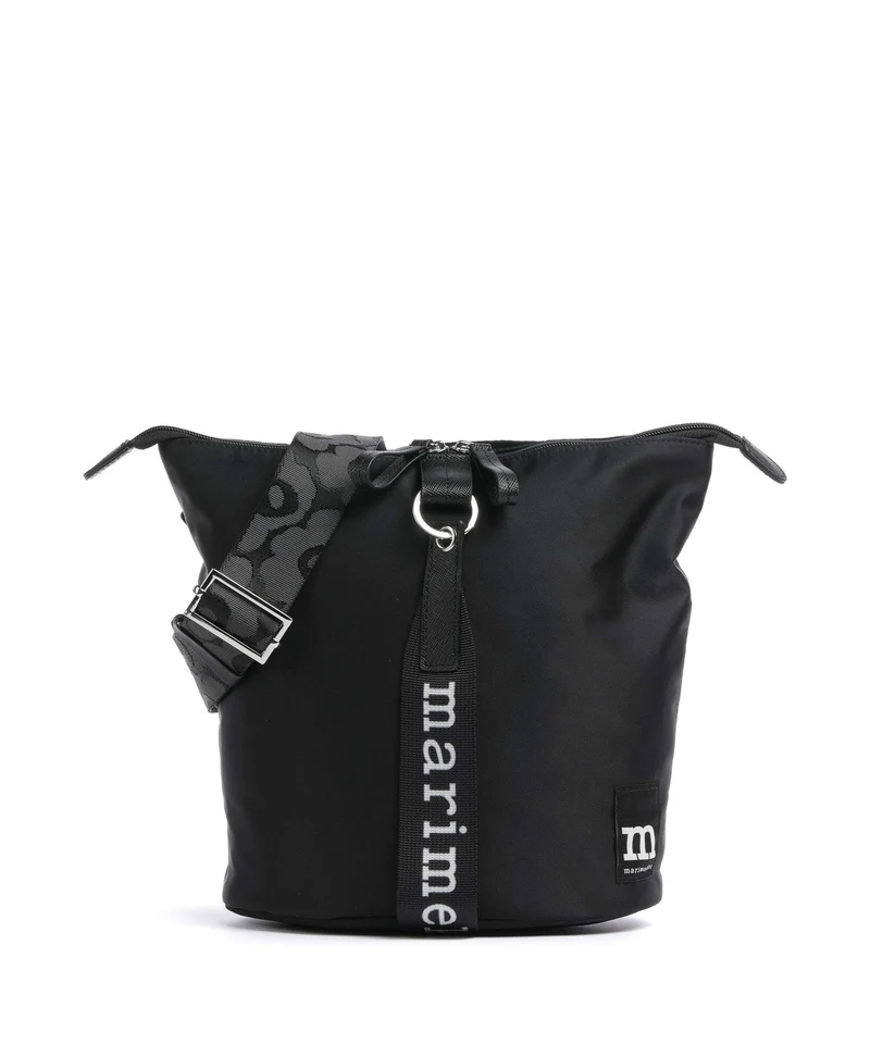 Marimekko Carry All Solid Sac seau black