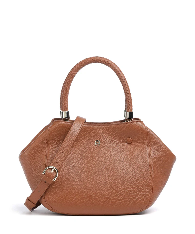 Aigner Carré Soft M Sac à main cognac brown