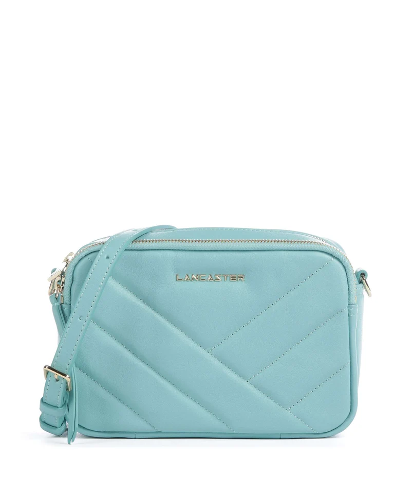 Lancaster Soft Matelassé Sac bandoulière lagon