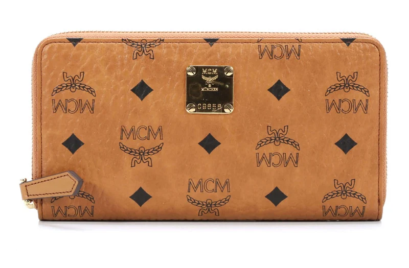 MCM Portefeuille cognac