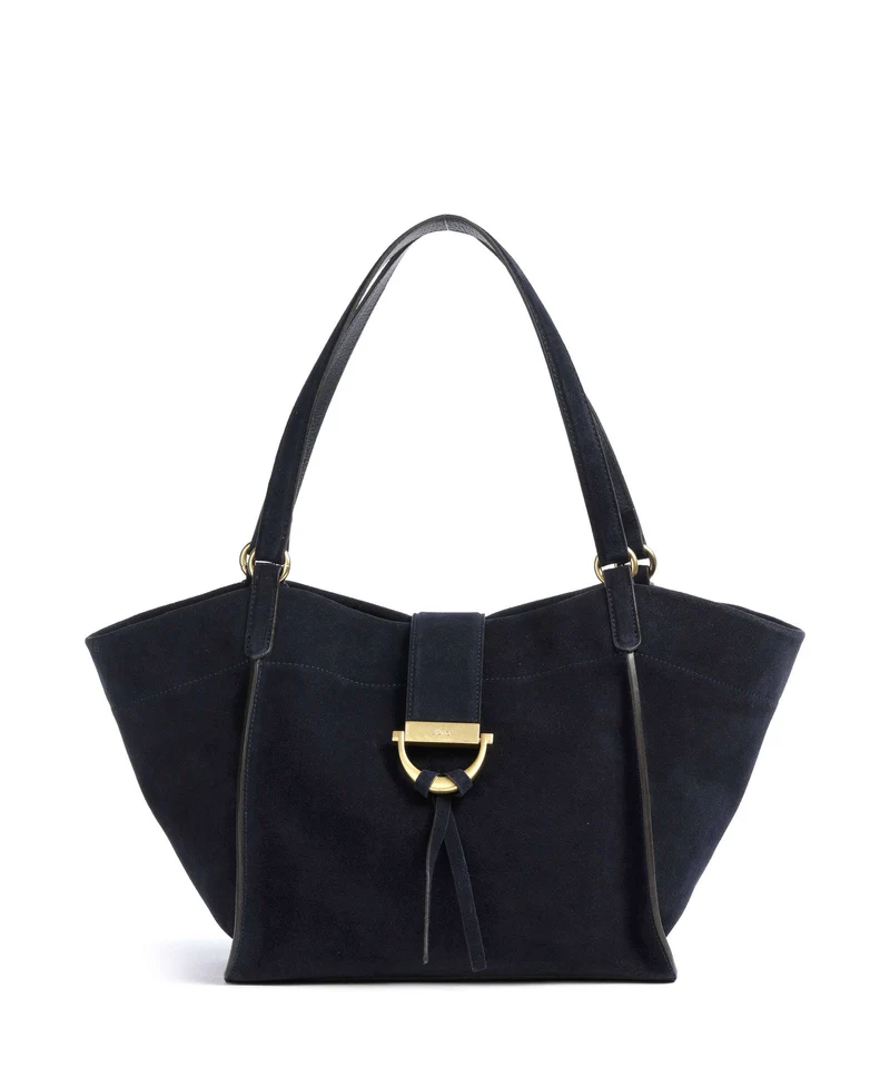Abro Suede Temi Cabas navy