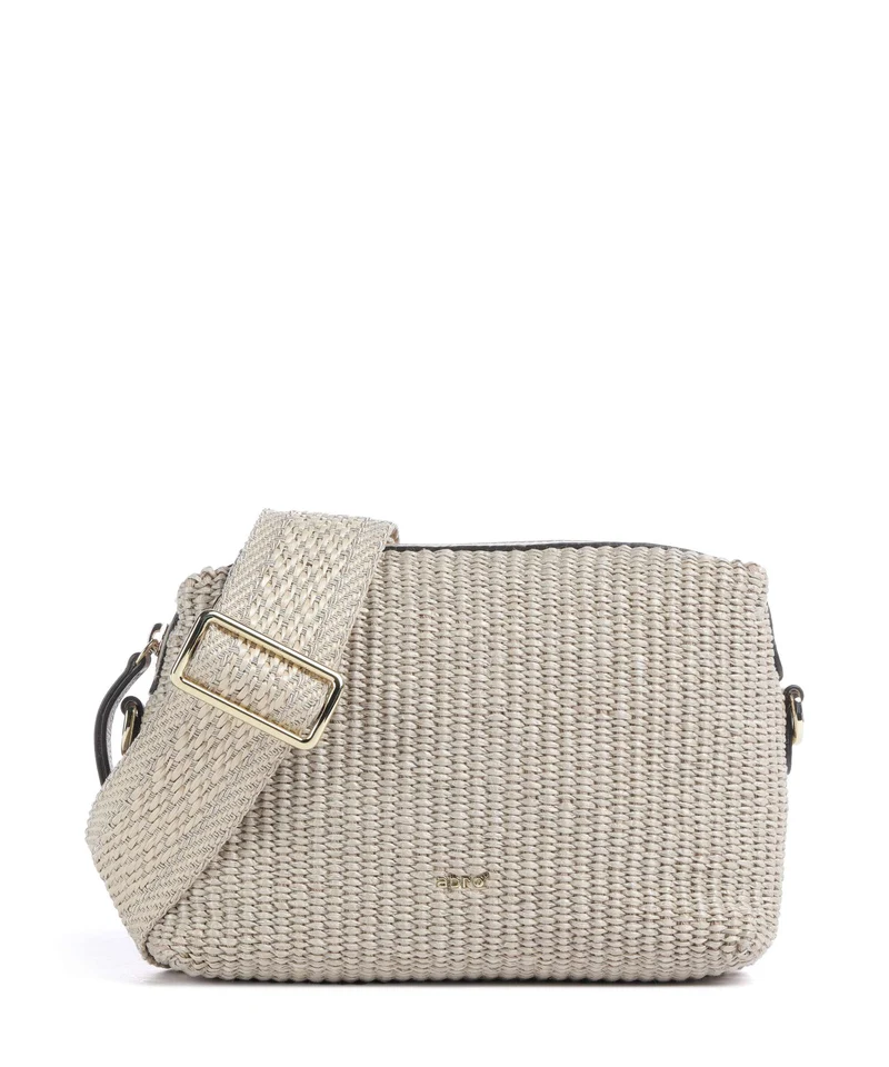 Abro Raffia Kaia Sac bandoulière sahara